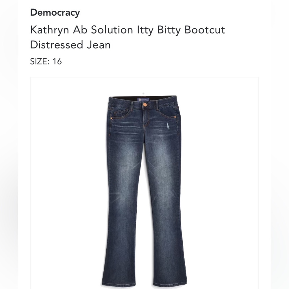 Democracy Jeans - only wore a couple times.